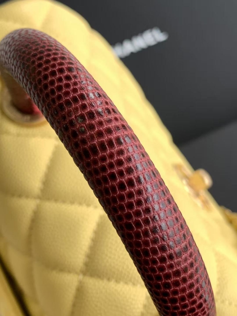 Ch**el top handle bags